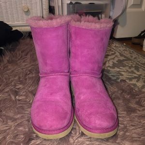 Pink Bailey Bow Uggs